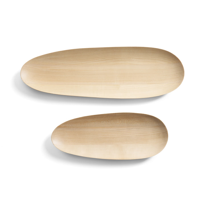 Thin Oval Boards Set - Tan