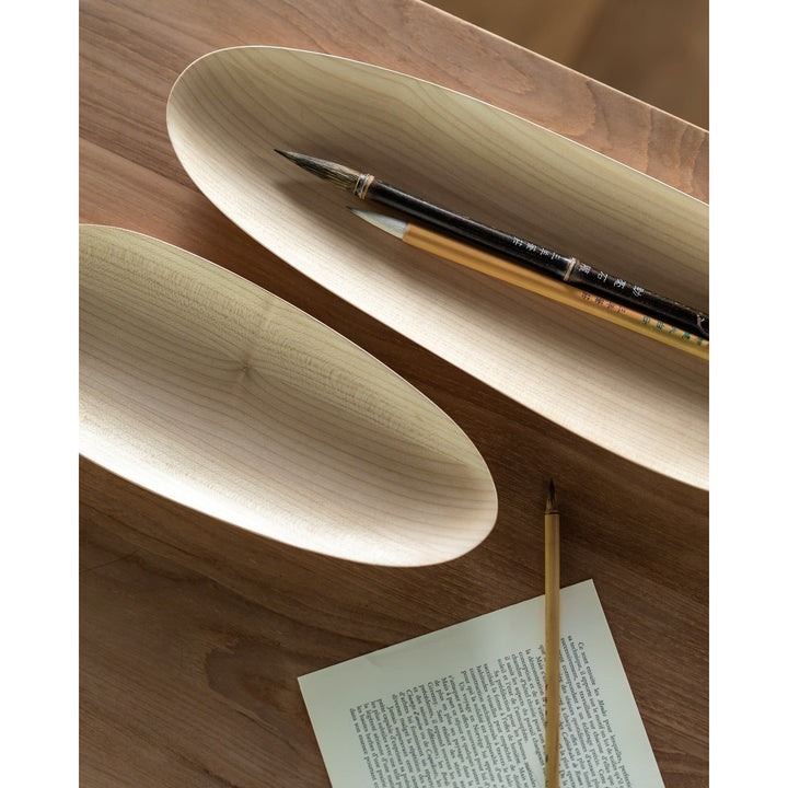 Thin Oval Boards Set - Tan