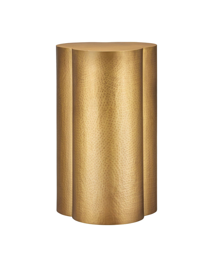 Side Tables Trebol Brass Accent Table