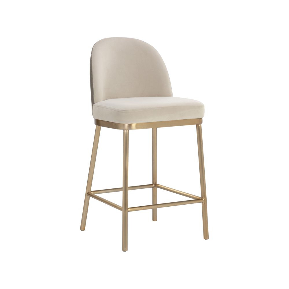 Bar & Counter Stools Lavania Counter Stool - Meg Taupe / Porcini Taupe