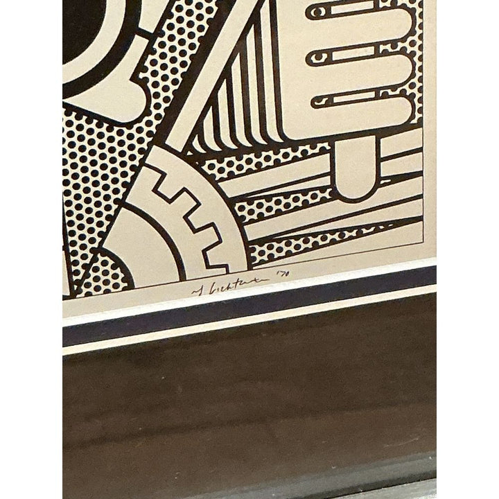 Roy Lichtenstein 1992 lithograph 8/56