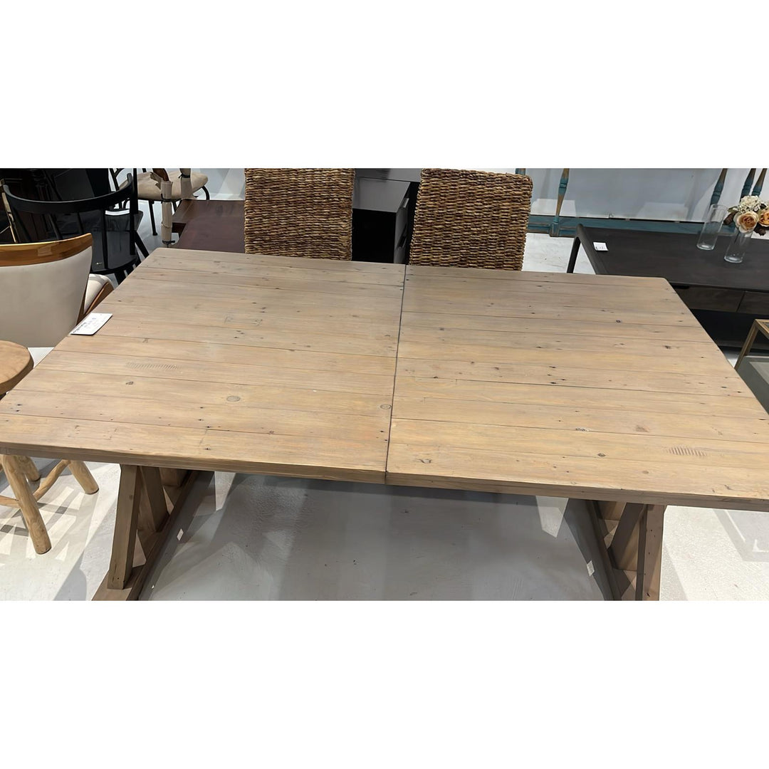 Tuscanspring Ext Dining Table 72"/96" - Sundried Wheat - Open Box