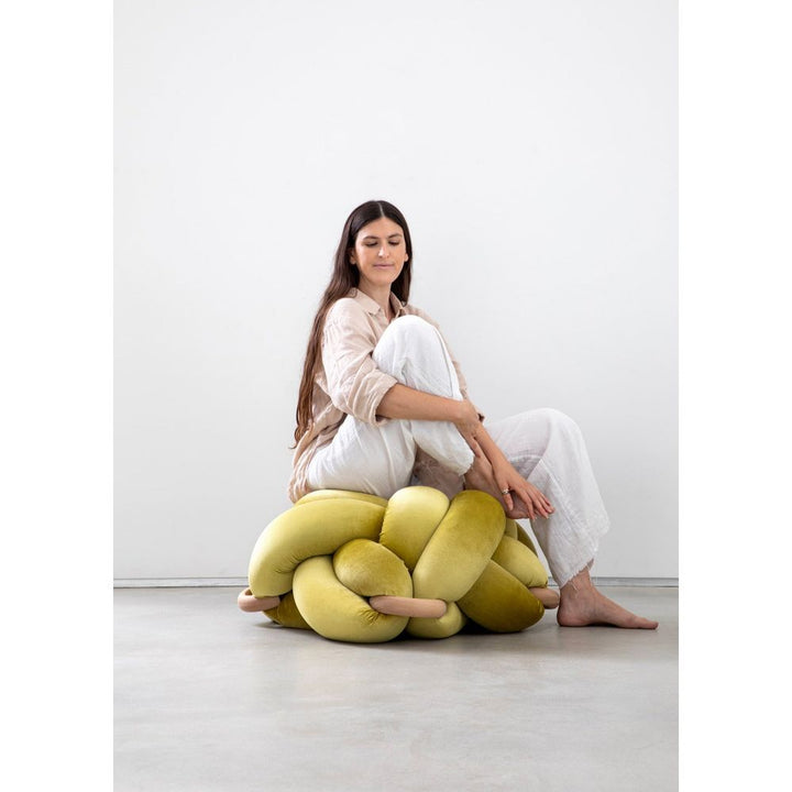 Stools & Ottomans Citron Knot Ottoman