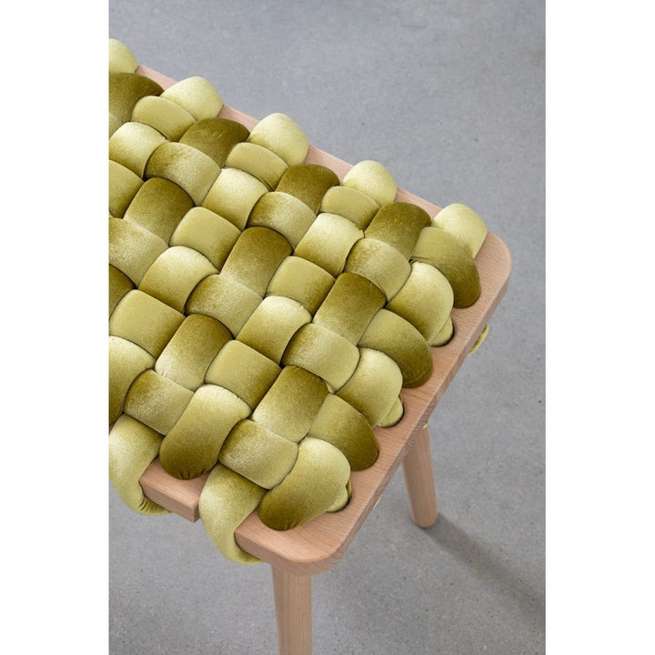 Benches Citron Velvet Woven Bench