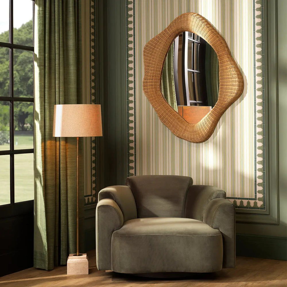 Mirror Bilbao Natural Rattan - image 2