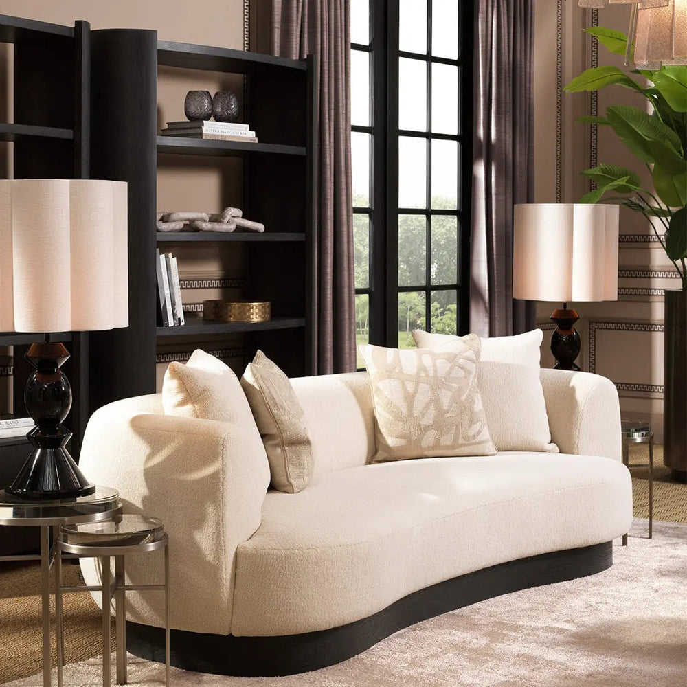 Sofa Elliston Withmore Cream Classic Black Base - image 2