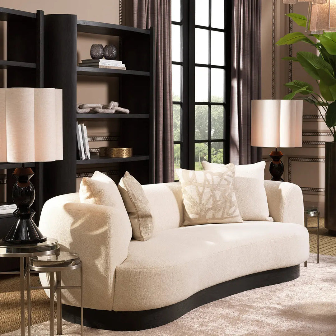 Sofa Elliston Withmore Cream Classic Black Base - image 2