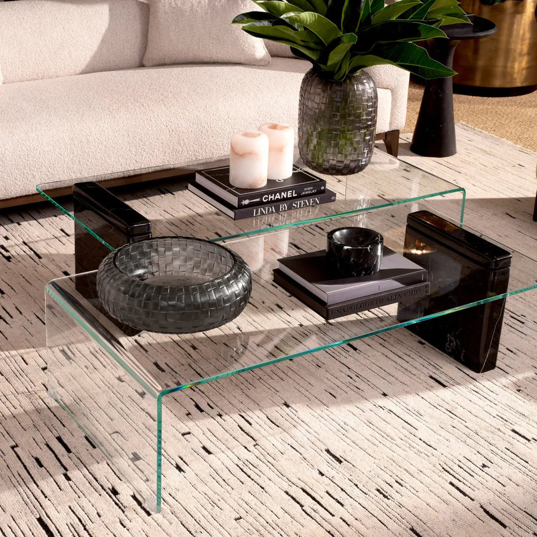 Coffee Table Stonecrest Black Marble - image 2
