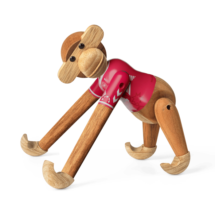 Kay Bojesen Monkey x DBU, Women's Jersey, Small, H: 7.3"