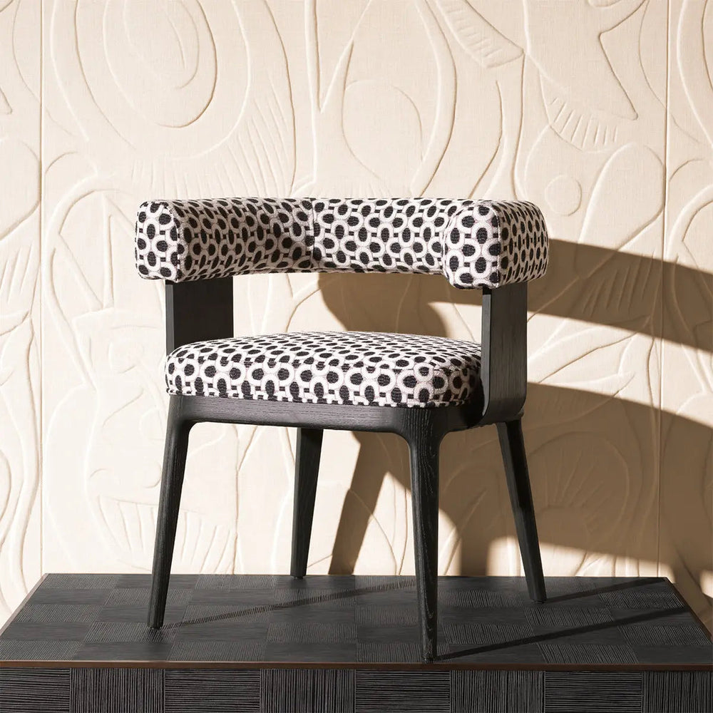 Dining Chair Dubois Black Oak Veneer Sunbeam Black - image 2