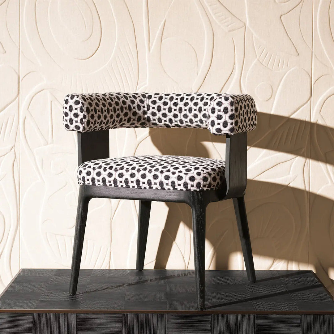 Dining Chair Dubois Black Oak Veneer Sunbeam Black - image 2