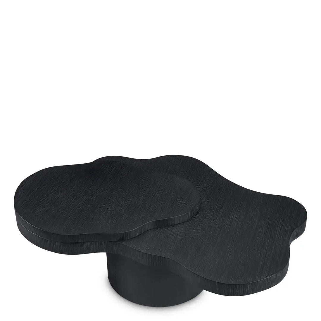 Coffee Table Cesareo Charcoal Grey Oak Veneer - image 2