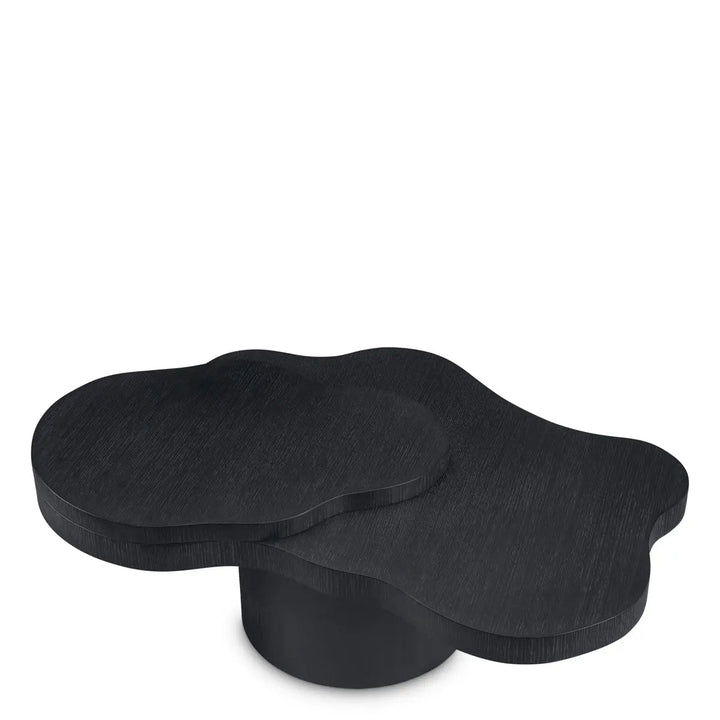 Coffee Table Cesareo Charcoal Grey Oak Veneer - image 2