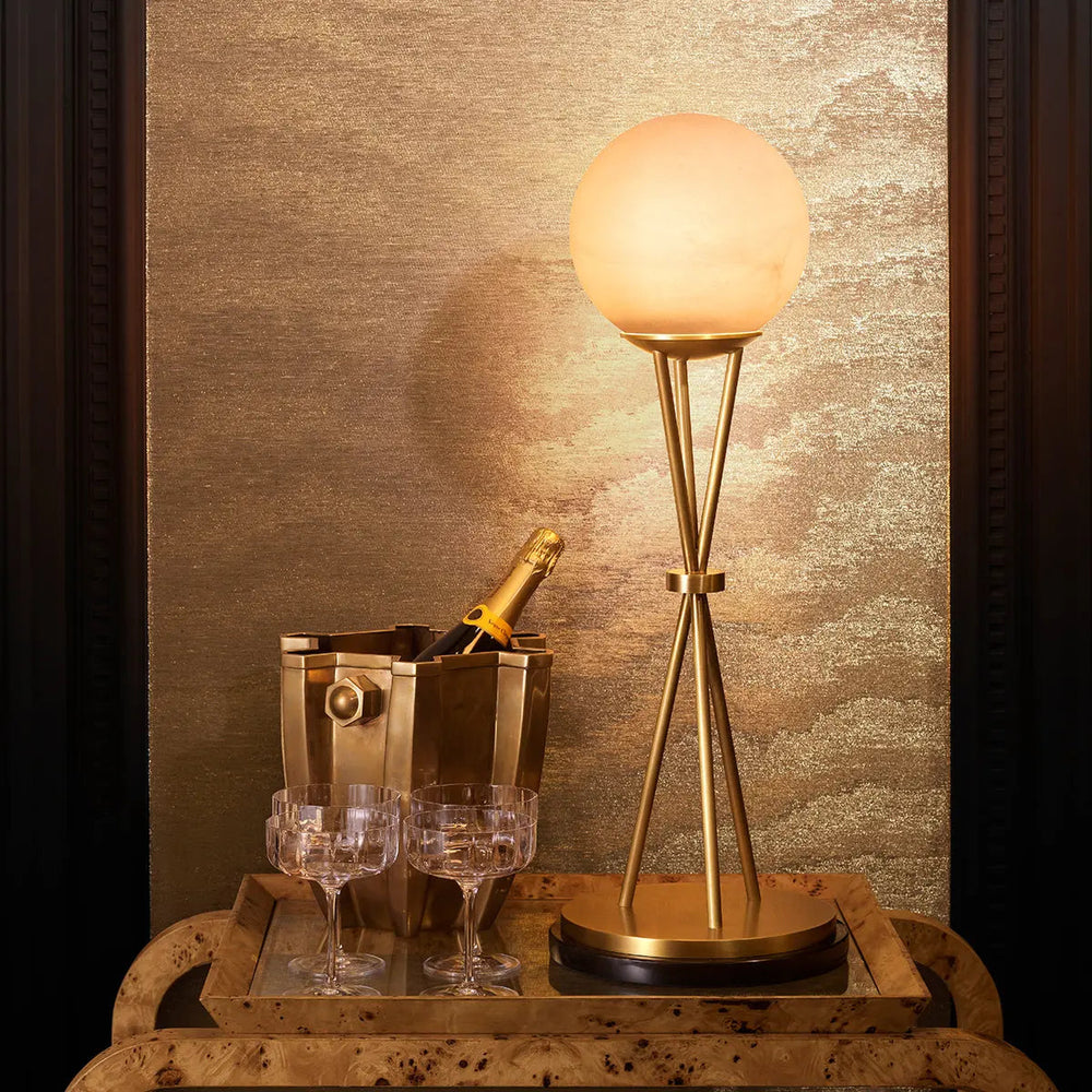 Trolley Mayfair Light Brown Mappa Burl Veneer - image 2
