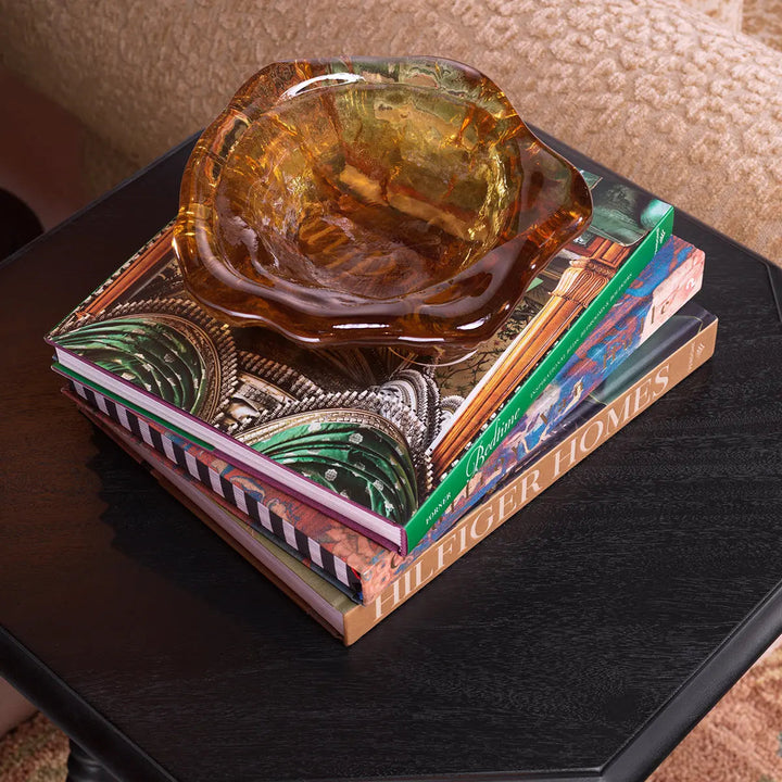 Bowl Courtier Amber Glass - image 2