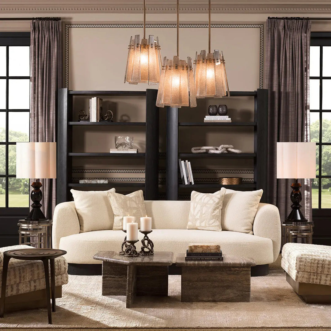 Coffee Table Ciro L Silver Travertine - image 2