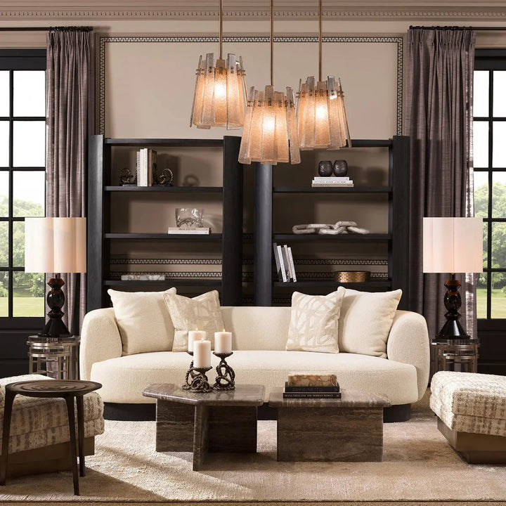 Coffee Table Ciro L Silver Travertine - image 2