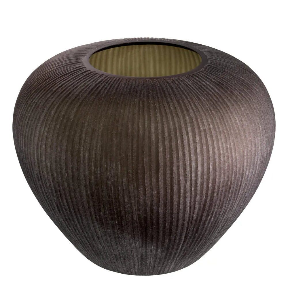 Vase Bayly Stone Finish Glass - image 2