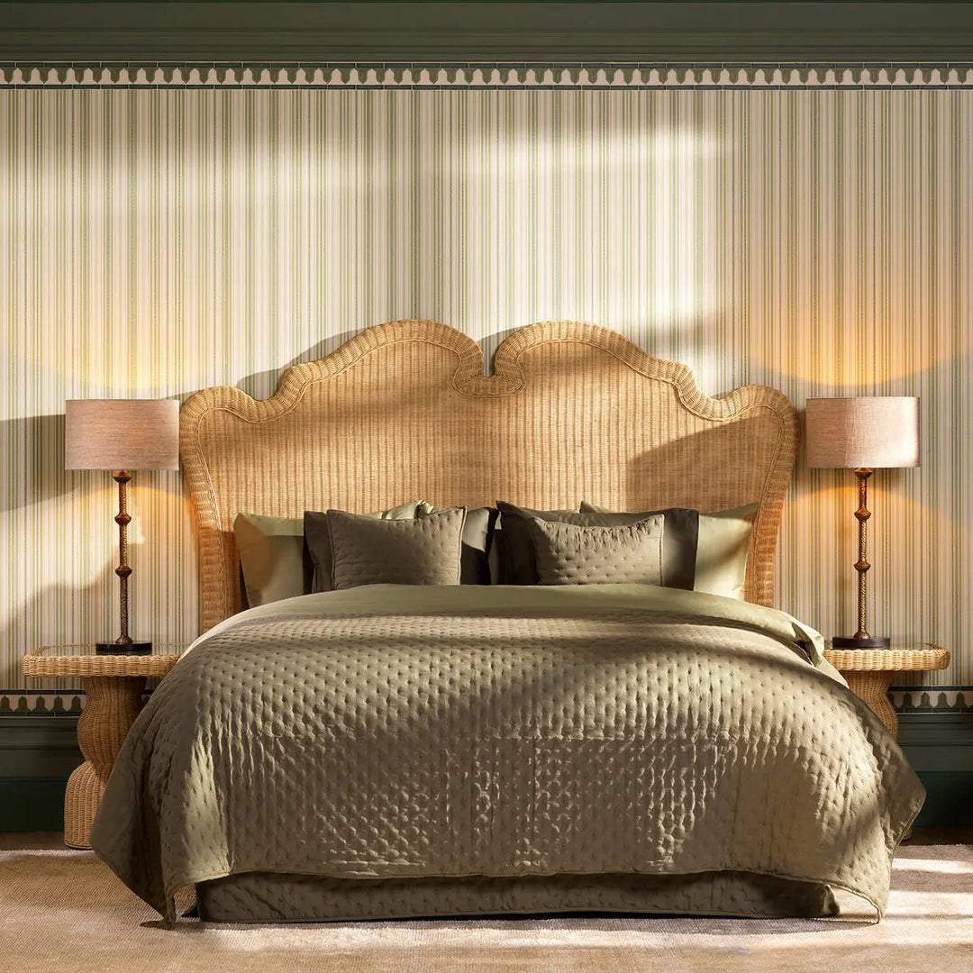 Headboard Boudoir Natural Rattan - image 2