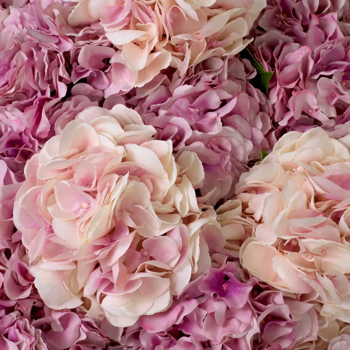 Bouquet Of Hydrangeas Pink Tones Real Touch 48 Pcs/2Varieties - image 2