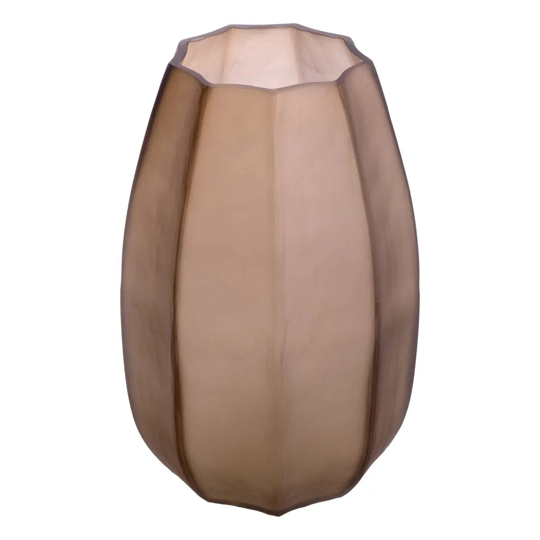 Vase Tiara S Brown Glass - image 2