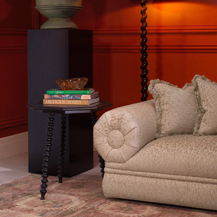 Side Table Laredo Classic Black Finish - image 2