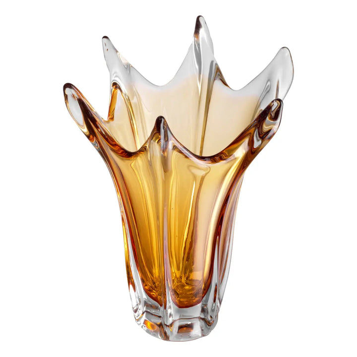 Vase Sutter Yellow Glass - image 2