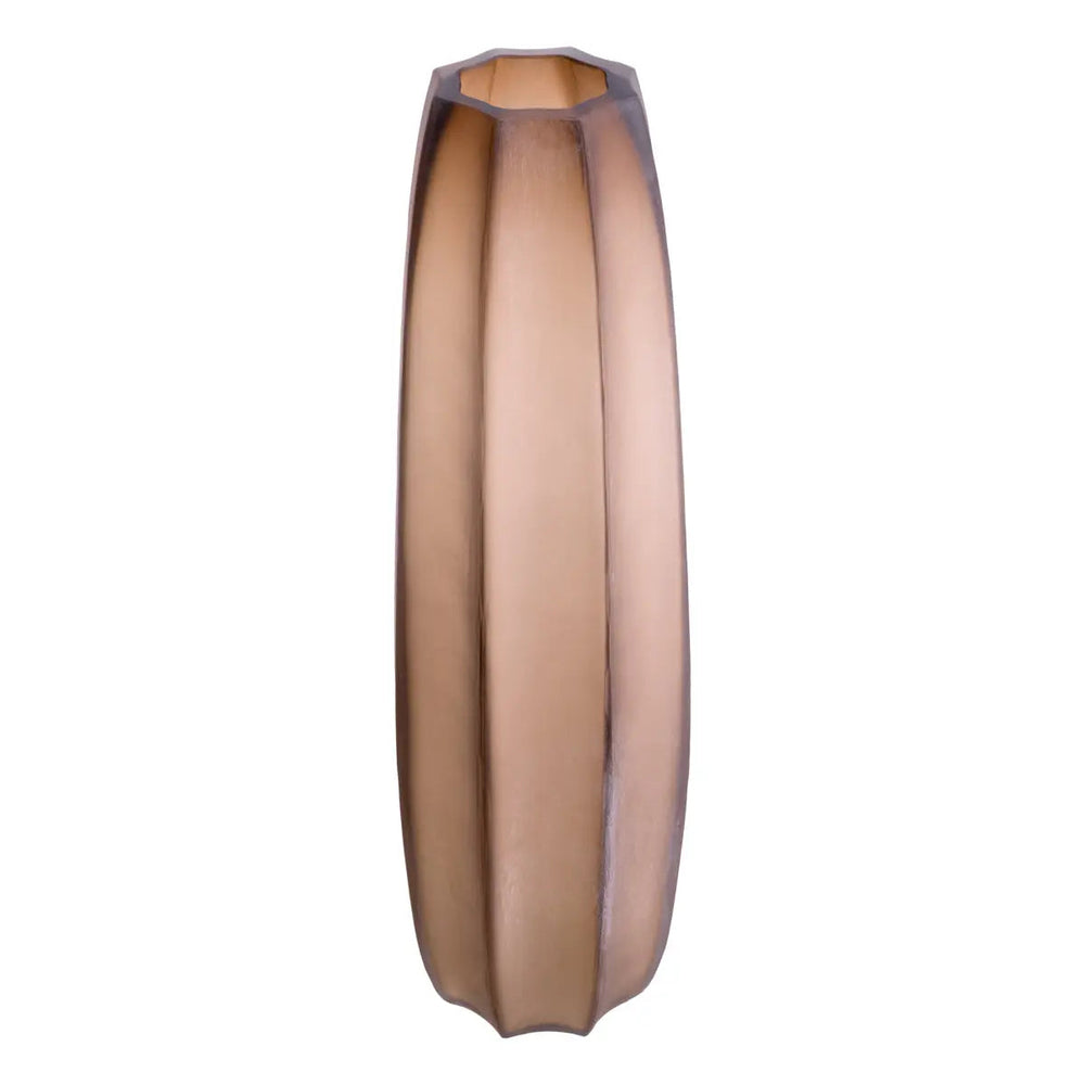 Vase Tiara L Brown Glass - image 2
