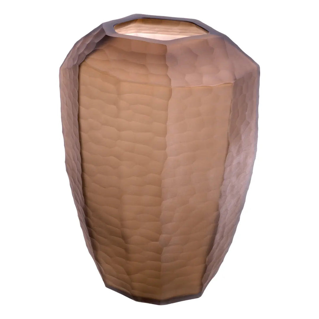Vase Larisa Brown Glass - image 2