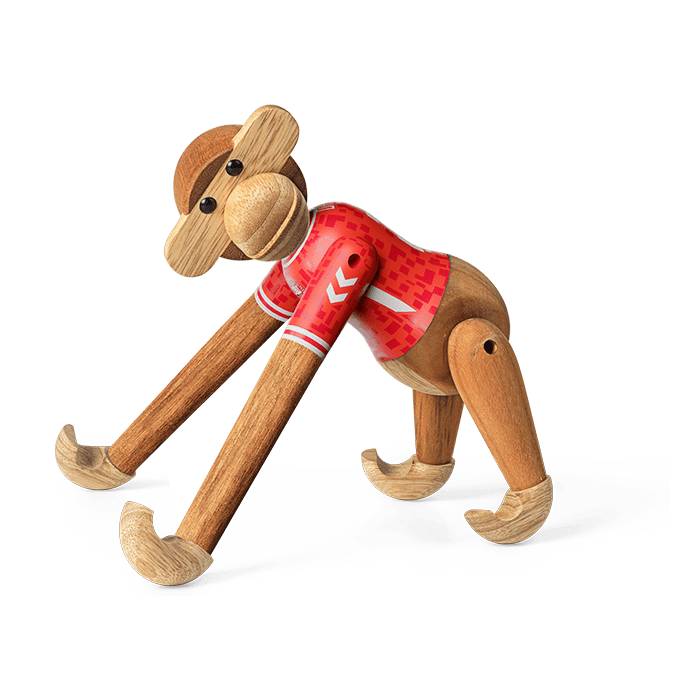 Kay Bojesen Monkey x DBU, Men's Jersey, Small, H: 7.3"