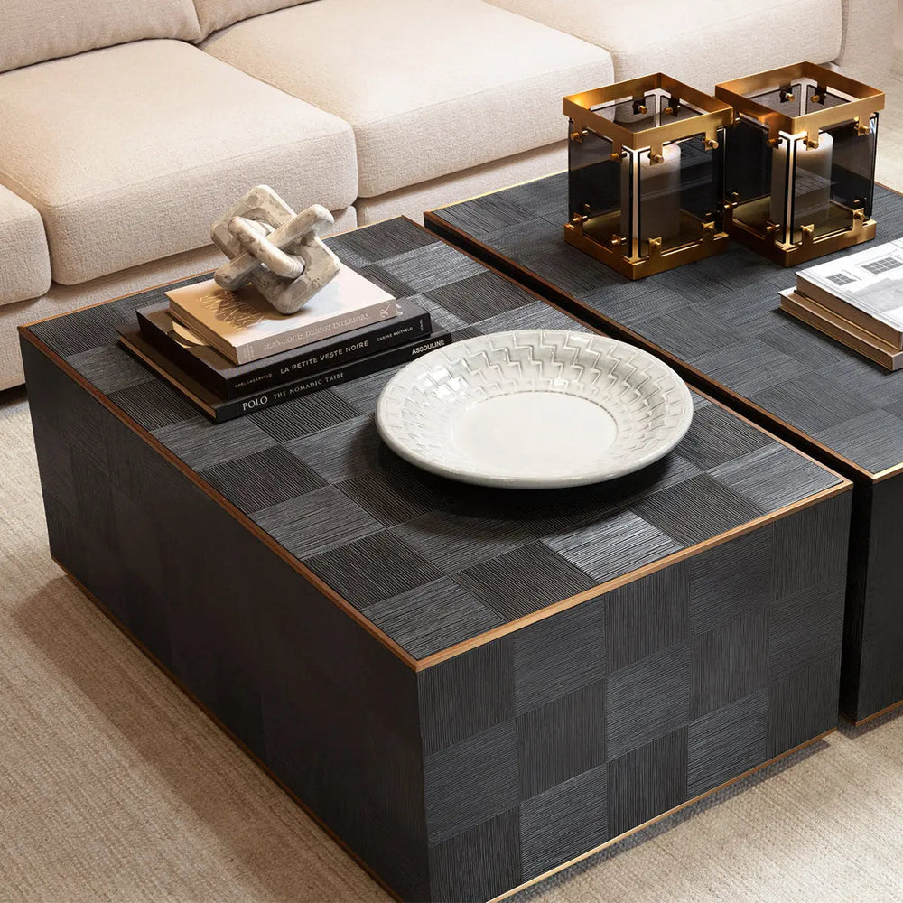 Coffee Table Ashbury Charcoal Grey Oak Veneer - image 2
