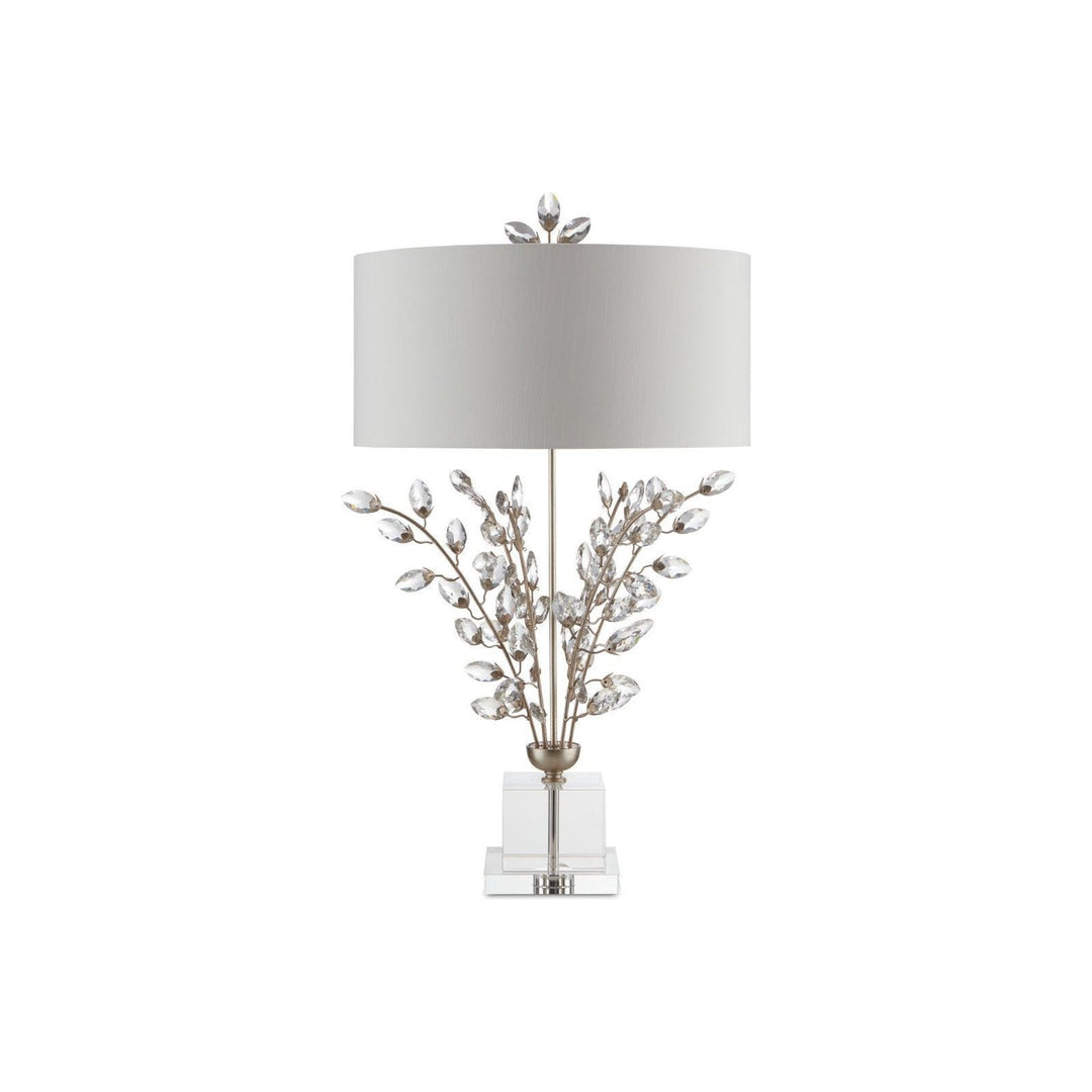 Forget-Me-Not Silver Table Lamp