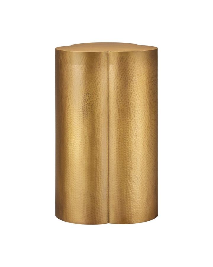 Side Tables Trebol Brass Accent Table