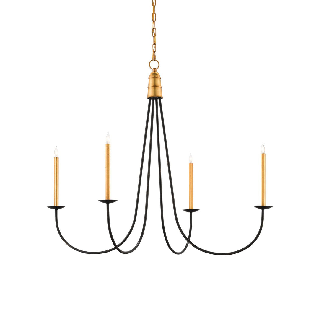 Ogden Black Chandelier