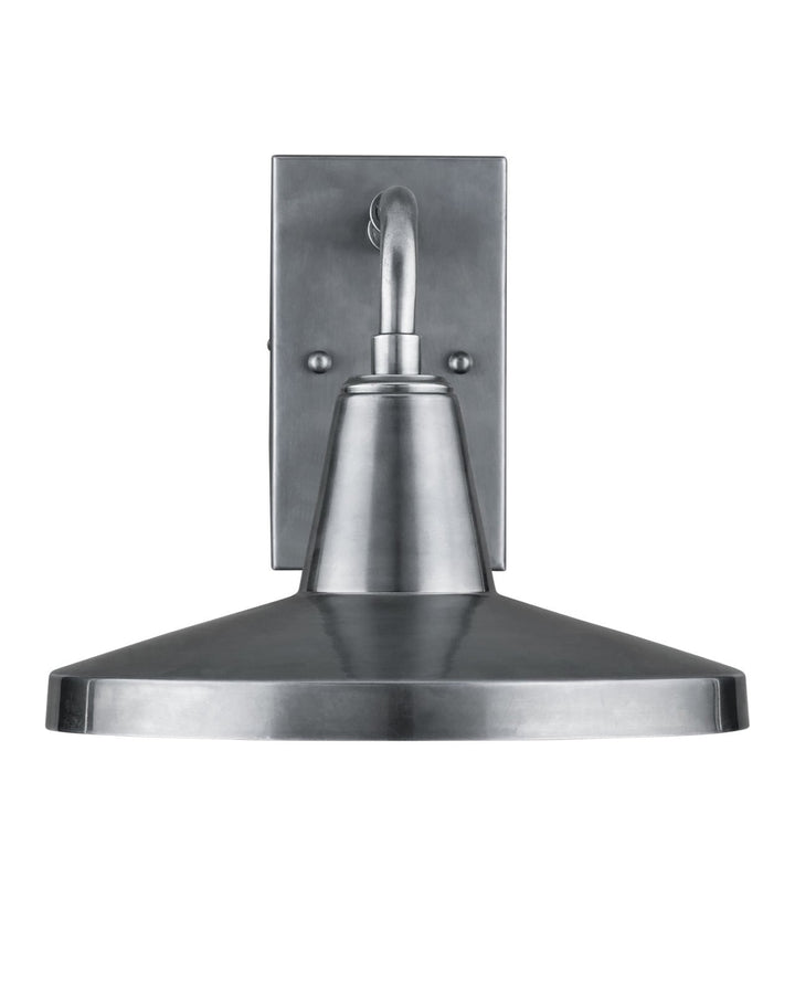 Outdoor Wall Sconces Mariner Silver Outdoor Wall Sconce