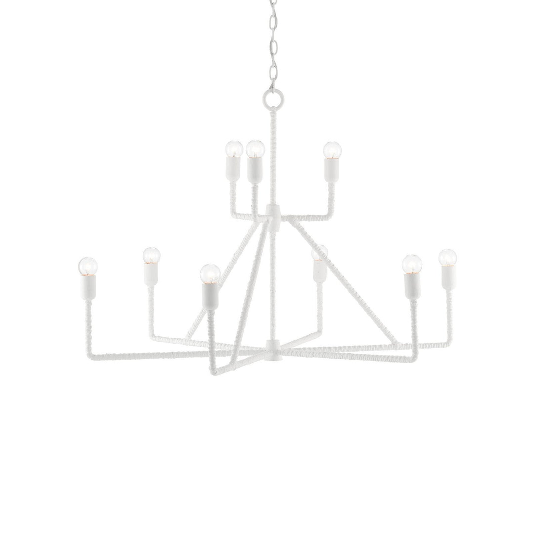 Trilling White Chandelier