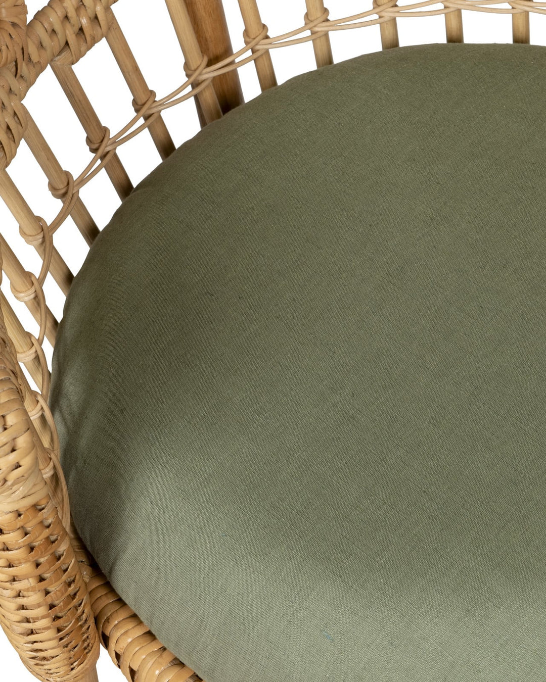 Lounge Chairs Eugenie Natural Armchair, Linho Loden