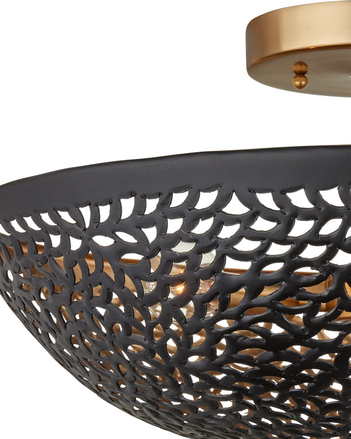 Flush Mounts Jali Semi-Flush Mount
