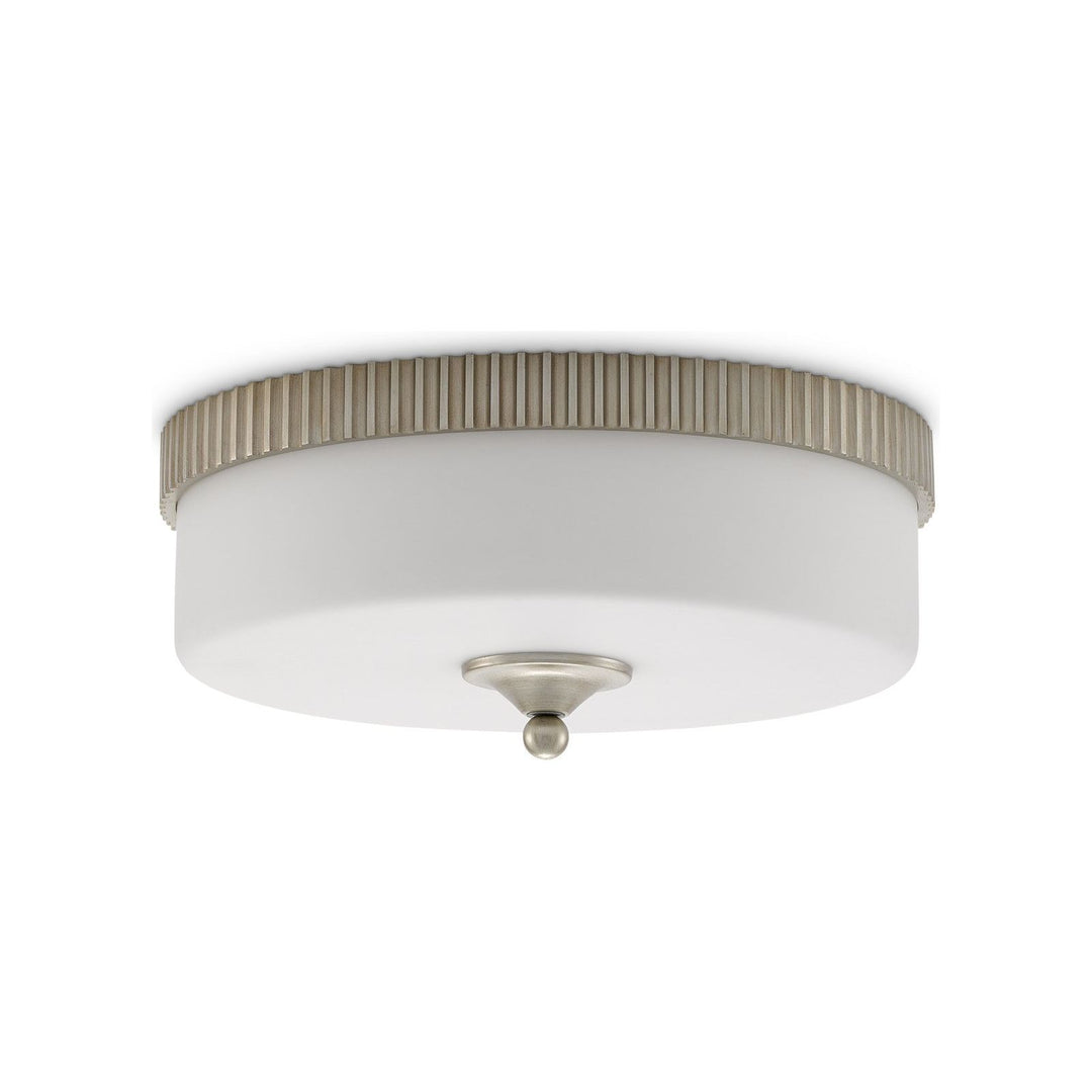 Bryce Silver Flush Mount