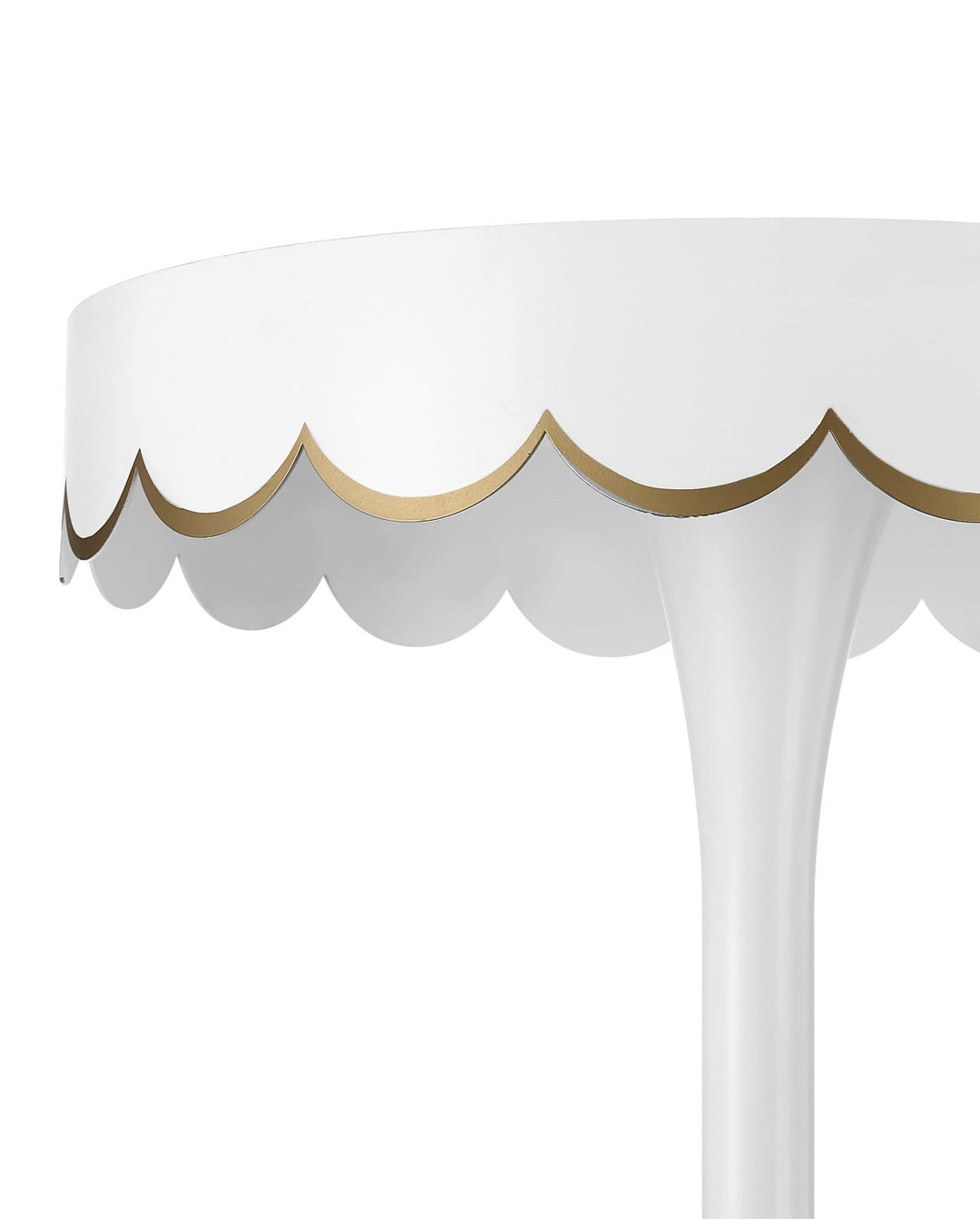 Side Tables Enid White Accent Table