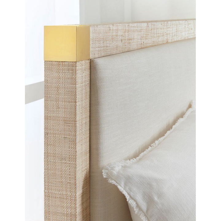 Beds Palmetto Raffia King Bed