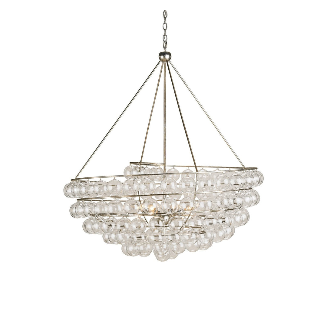 Stratosphere Silver Chandelier