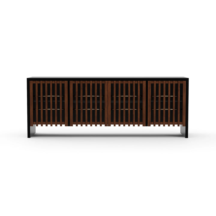 PINSTRIPE DARK SIDEBOARD