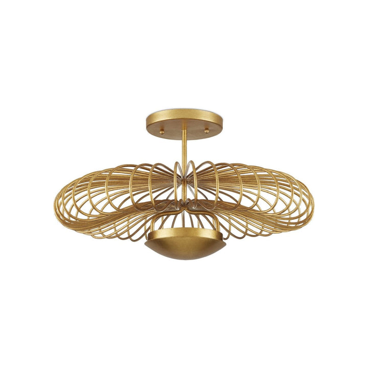 Sheereen Gold Semi-Flush Mount