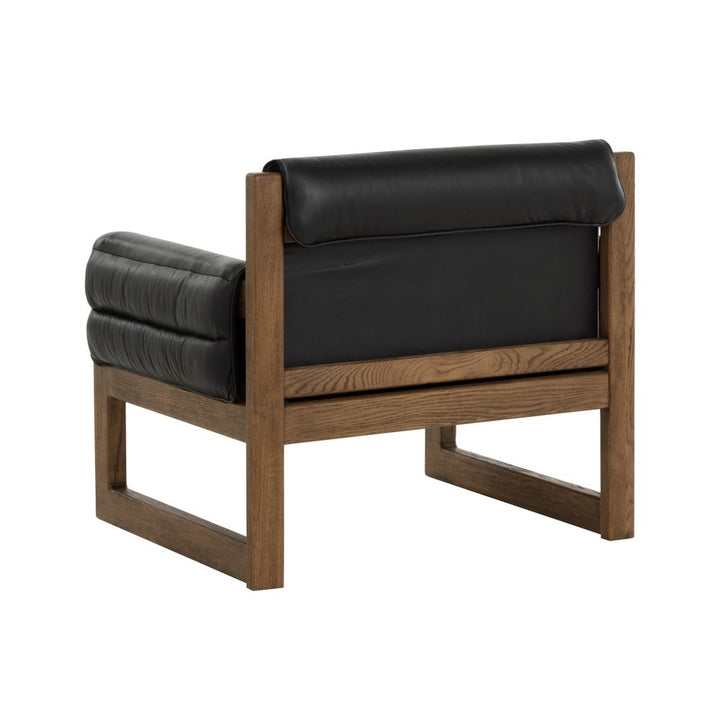 Lounge Chairs Ferguson Lounge Chair - Vintage Black Night Leather