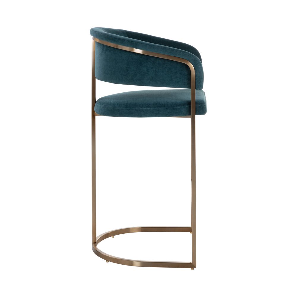 Bar & Counter Stools Marris Barstool - Gold - Danny Teal