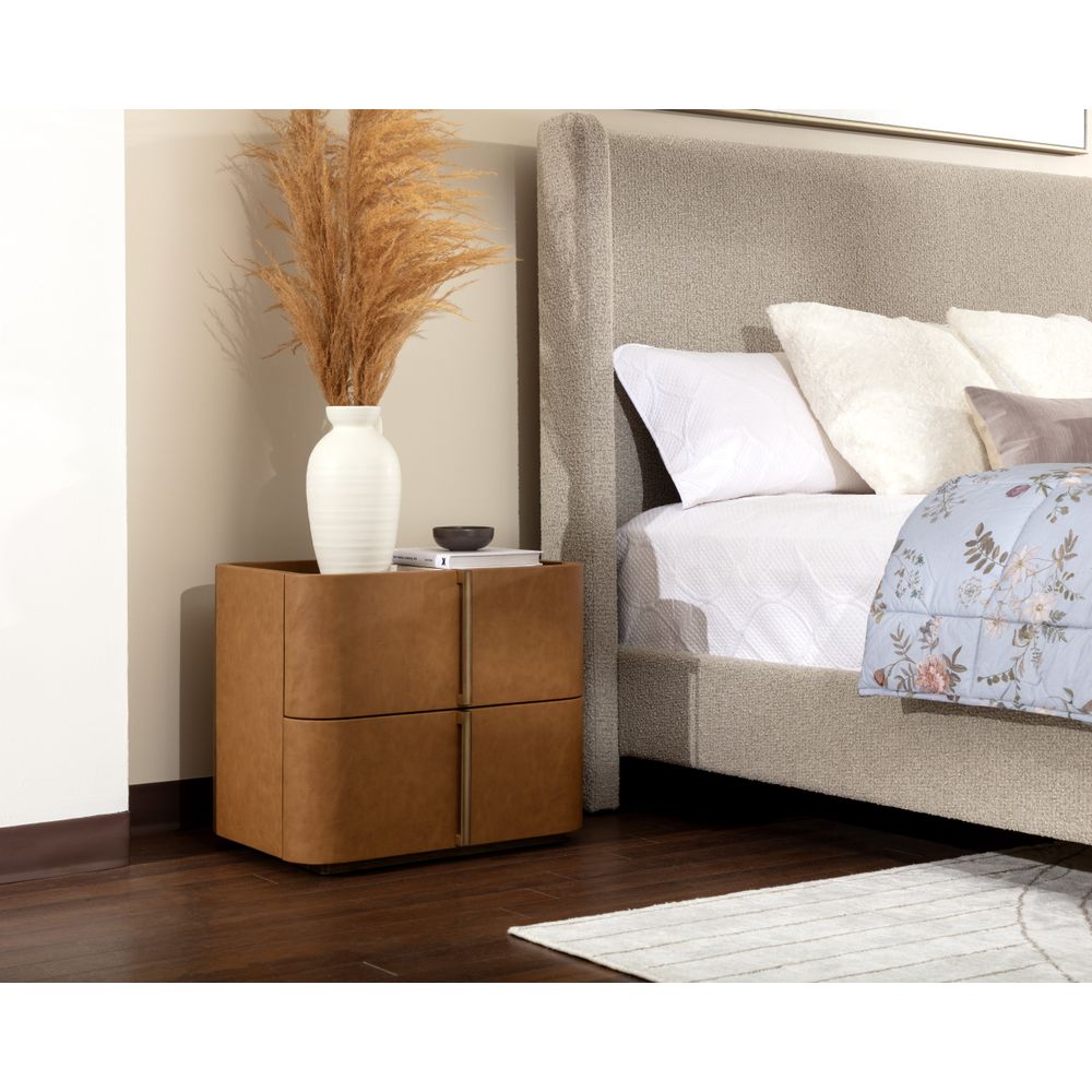 Nightstands Jamille Nightstand - Small - Cognac