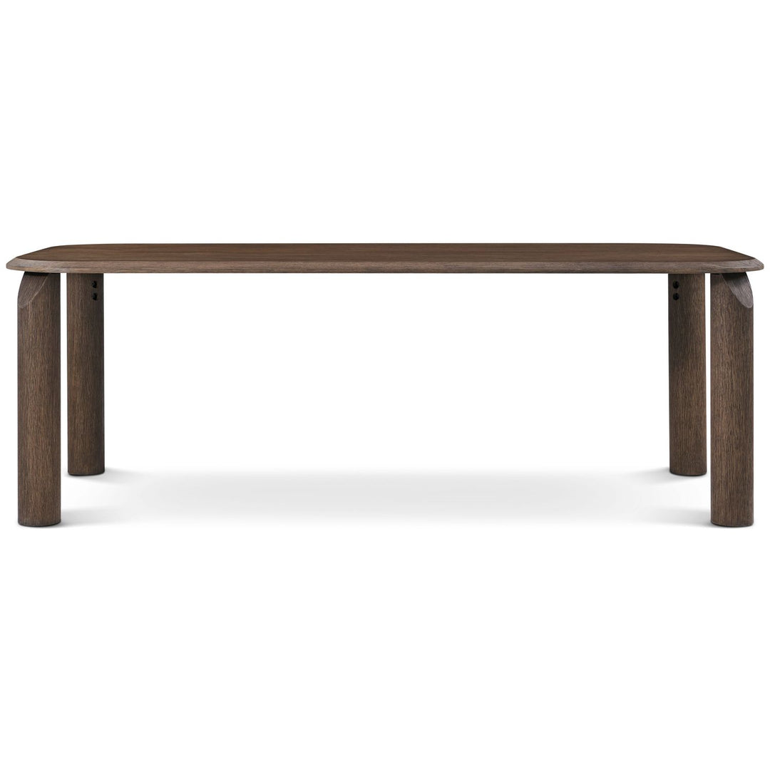 Vienna Rectangular Dining Table - Signature / Brown