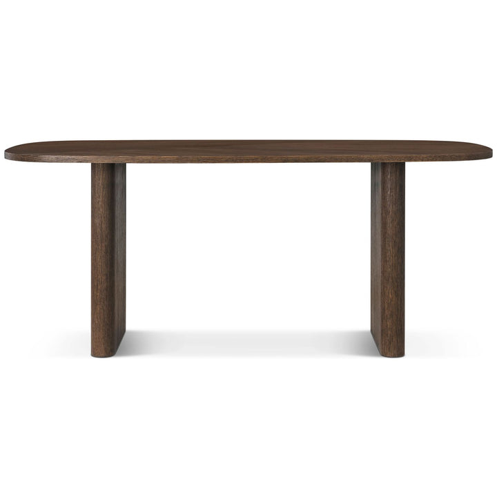 Paris Oval Dining Table - Classic / Brown