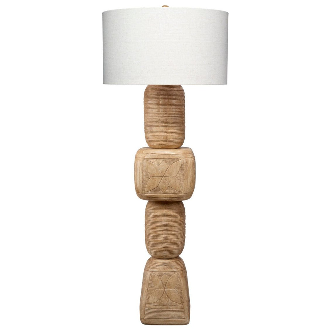 Totem Floor Lamp-Jamie Young-JAMIEYO-1TOTE-FLNA-Floor LampsNatural-4-France and Son